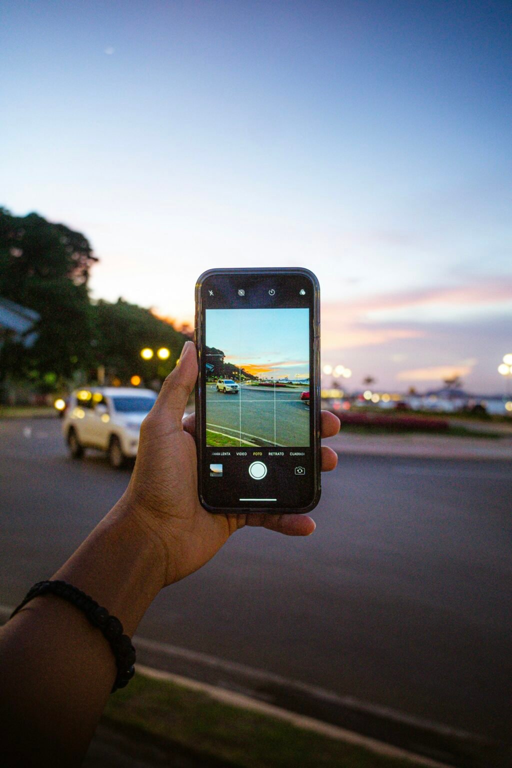 Photographing crash evidence with a phone